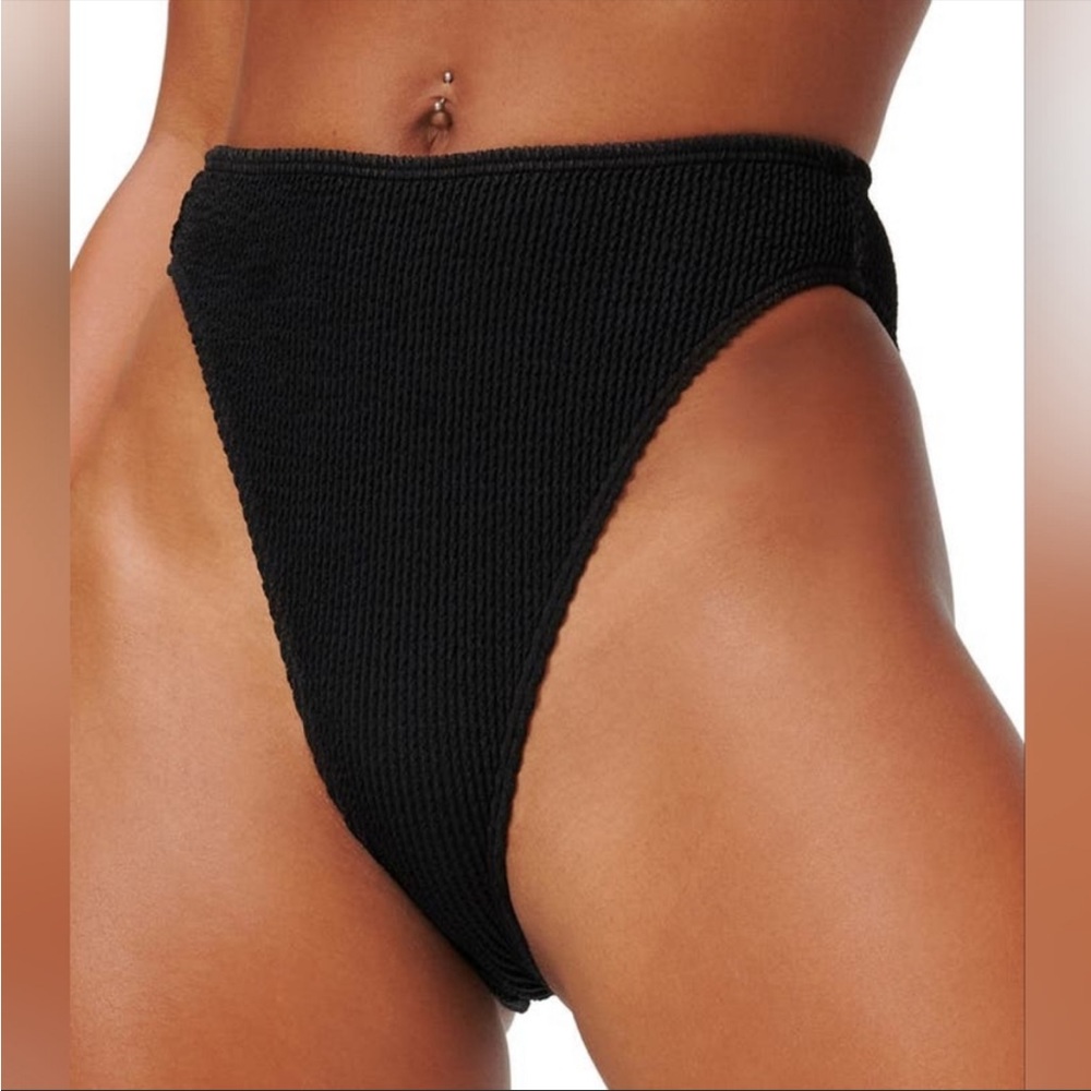 Good American always fits bikini bottom nwt